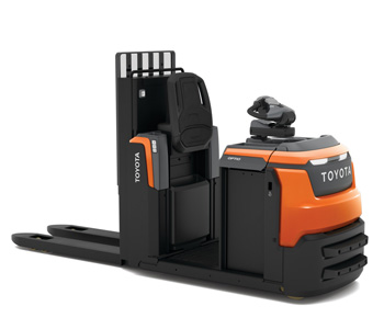 Toyota Niederhub-Kommissionierer OSE120 mit Beleuchtung