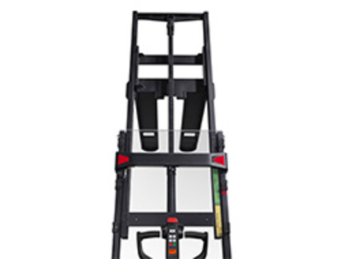 Hubhöhe- und Resttragkraftsanzeige