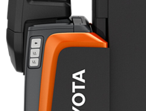 Mitgängertasten für Antrieb und Hub