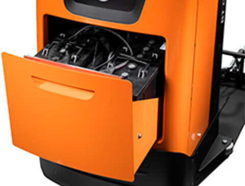 Wahlmöglichkeit zwischen Blei-Säure oder Lithium-Ionen-Batterie